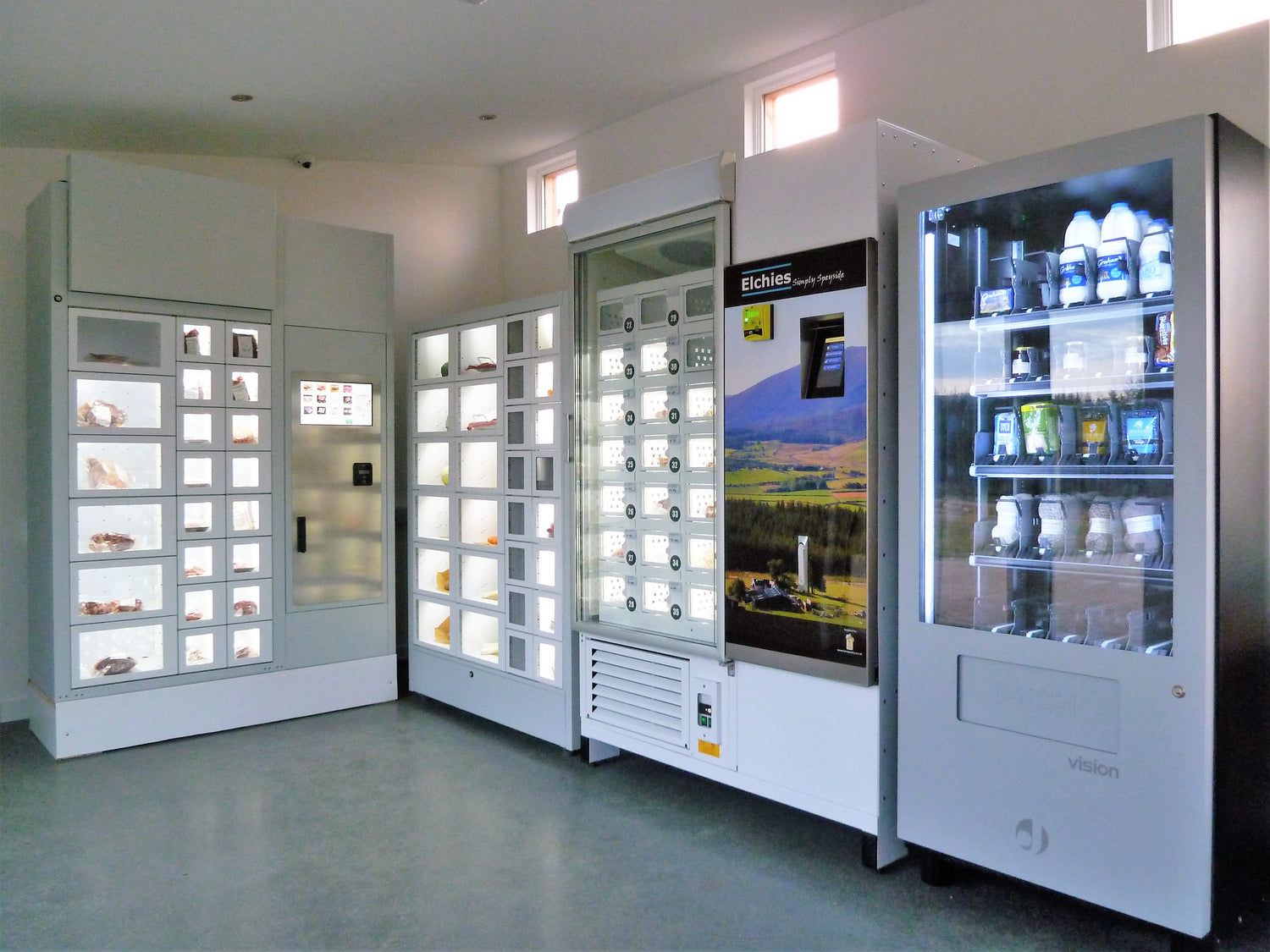 Elchies Vending Machines For Produce, Open 24hrs
